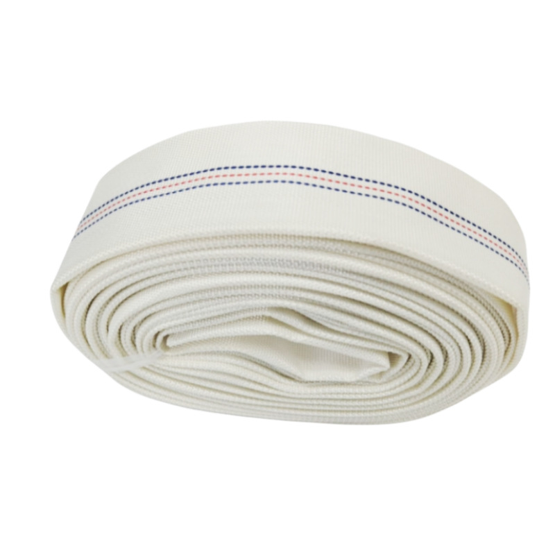 Agricultural High Pressure Explosion-proof 1inch pvc Thickeneded Canvas Water Belt 4inch 8inch White Braided Agricultural Irrigation Watering Ground Soft Water Pipe