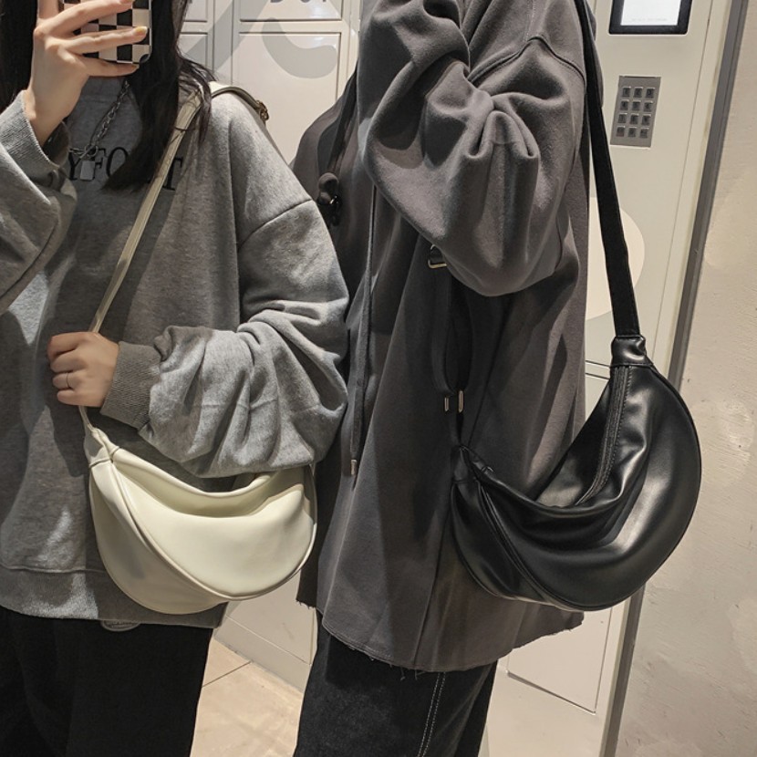 Корейская мини-сумка через плечо, унисекс, сумка-пухловка, косплей-сумка