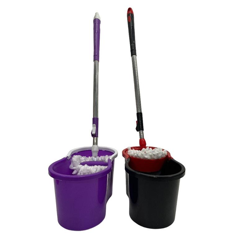 Manufacturer Wholesale Rotating Mop Bucket with Hands-Free Washing, Dry and Wet Separation Mop for Wooden Floors and Living Room Cleaning