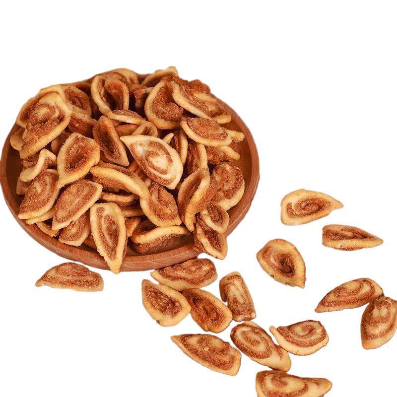 D Handmade Cat Ear Pastry Commercial Whole Box Wholesale Puffed Food Bulk Ktv Hot Pot Restaurant Self-Service Snacks Large Packaging Bulk