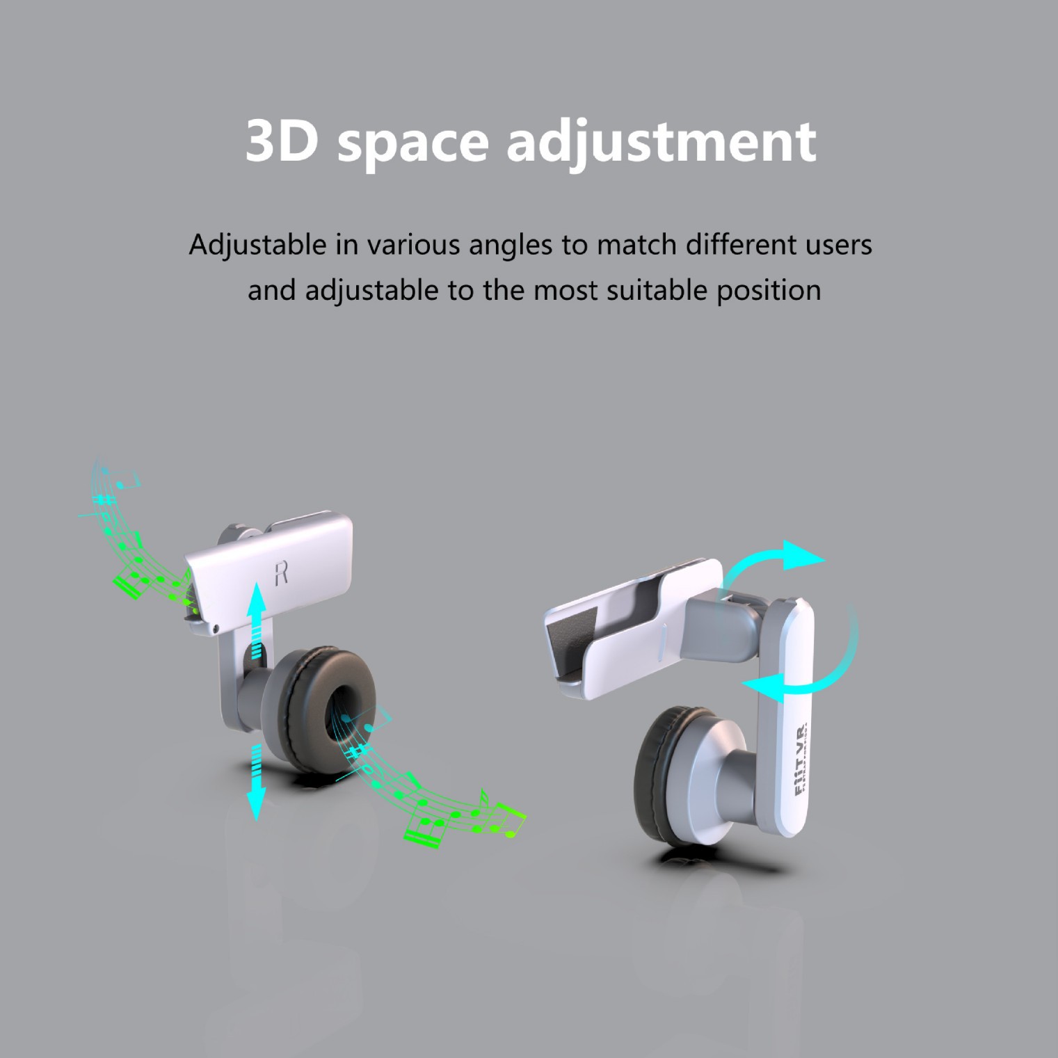 Meta Quest3 Headphone Vr Accessories T300Plus New Headband Decompression and Comfort Original Sound