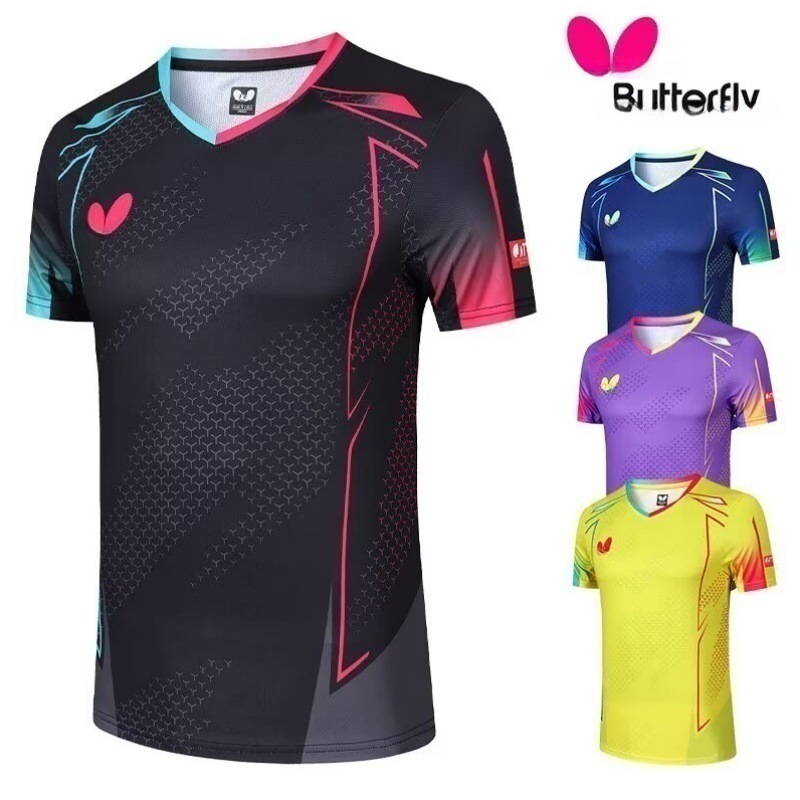 Новый костюм для настольного тенниса Butterfly 2025, быстросохнущий, для мужчин и женщин