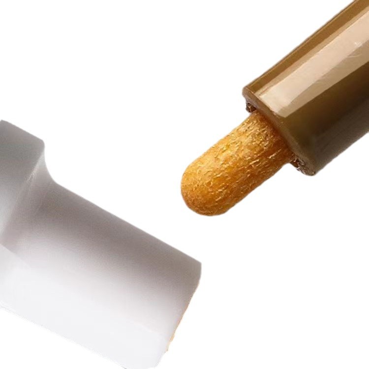 Golden Paint Pen Bold Model Paint Pen Metal Gold Plated Waterproof Sign Pen Inscription Gold Pen