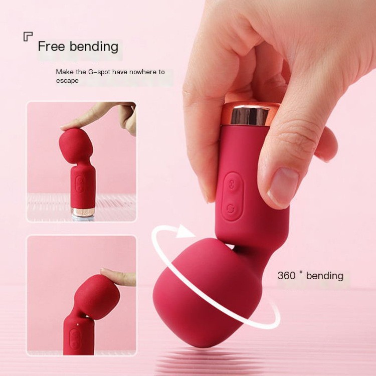 Cross-Border Adult Toys Mini Av Stick Vibrating Clitoral Orgasm Mini Body Ricochet Artifact Massage Stick