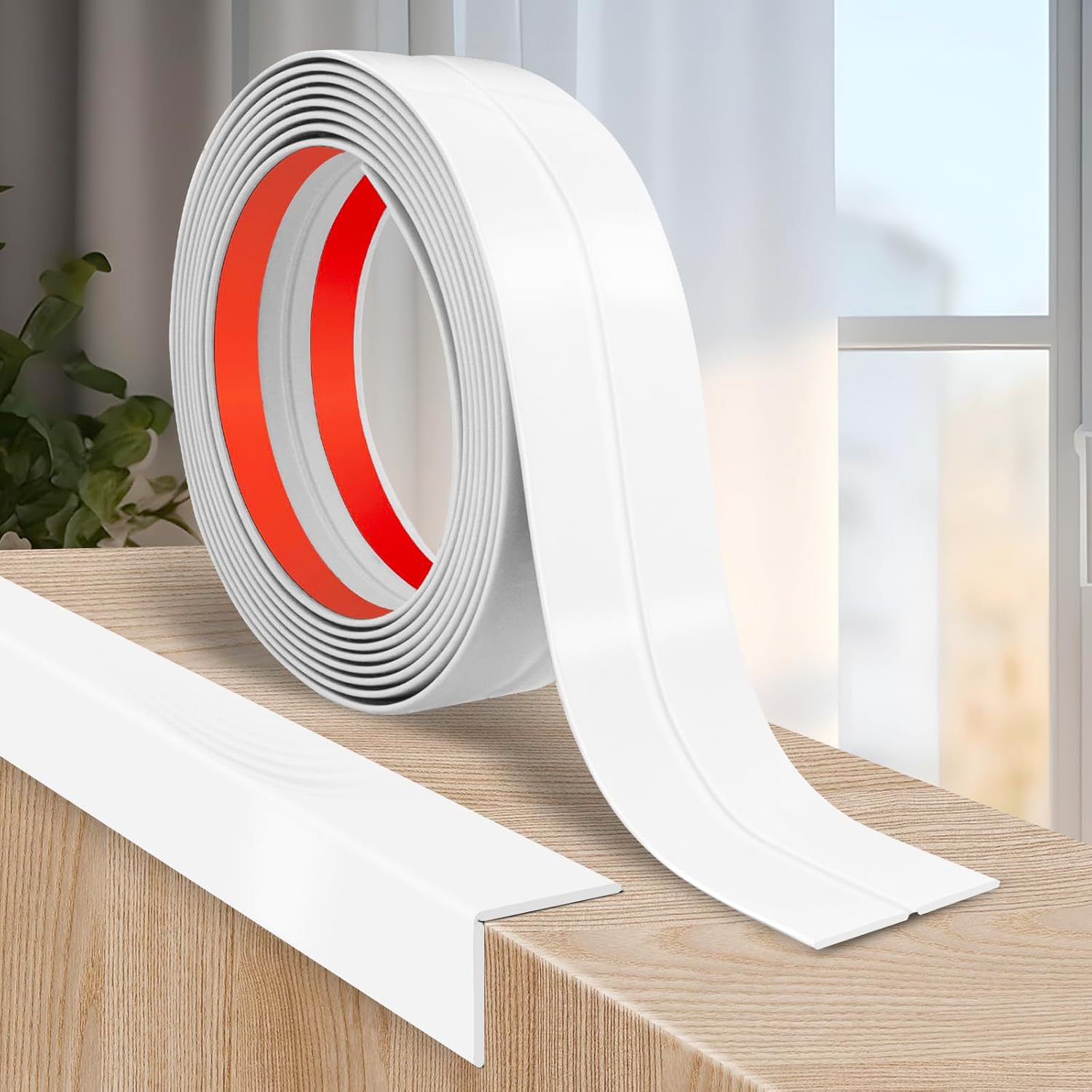 Self-adhesive wall covering beautiful sewing edge strip mirror door frame edge-wrapping edge-pressing strip cabinet decoration ceramic tile right angle corner protector strip