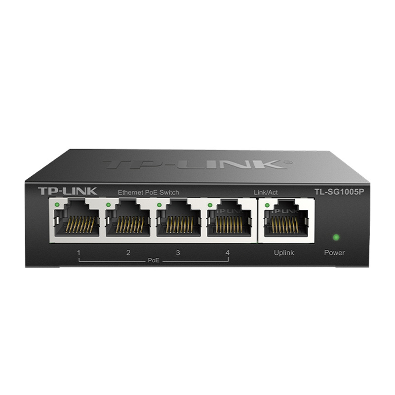 TP-LINK Gigabit POE Switch 5-Port 8-port 16-port 24-port standard 48V network cable power supply module AP monitoring