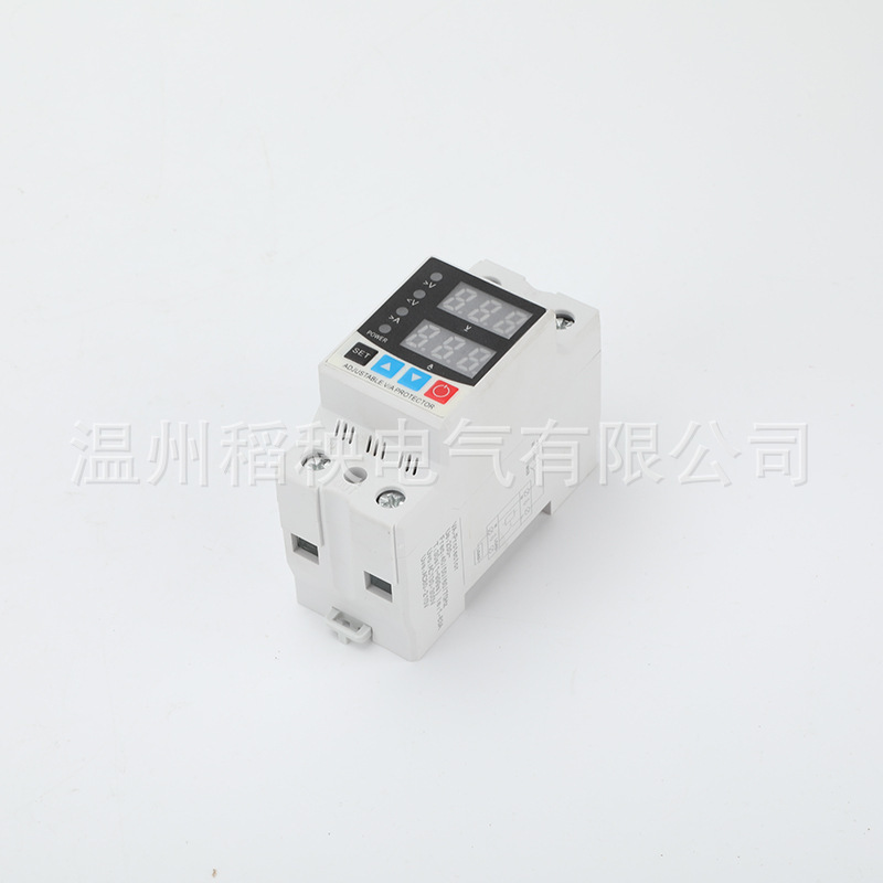 Self-compound over-voltage protector household single-phase delay power-off protection switch circuit breaker 220v