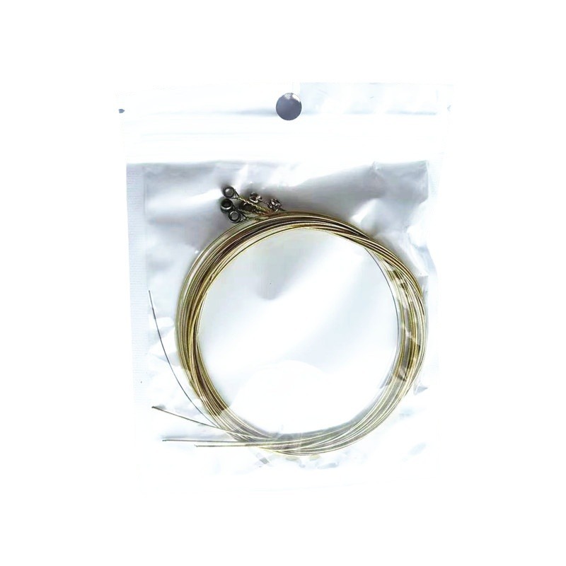 Wooden Guitar Colorful Strings Folk Guitar Steel Strings 6 Folk Bulk Strings Factory Direct Sales Guitar Strings 1-6 Strings