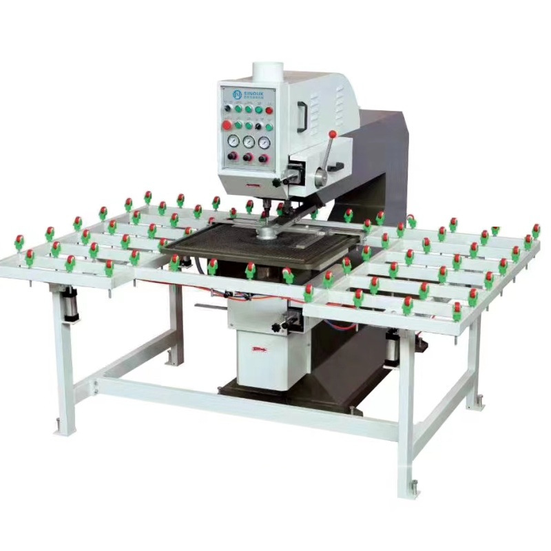 Glass Drilling Machine Automatic Up and Down Glass Drilling Machine Construction Home Appliances Fish Tank Lighting Drilling Machine Manual Drilling Machine