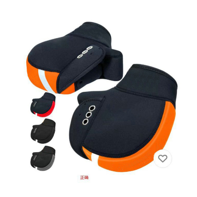 Motorcycle Riding Gloves, Long-Sleeved Motorcycle Rally Winter Thickeneded Windproof Handlebar Covers, Off-Road Equipment