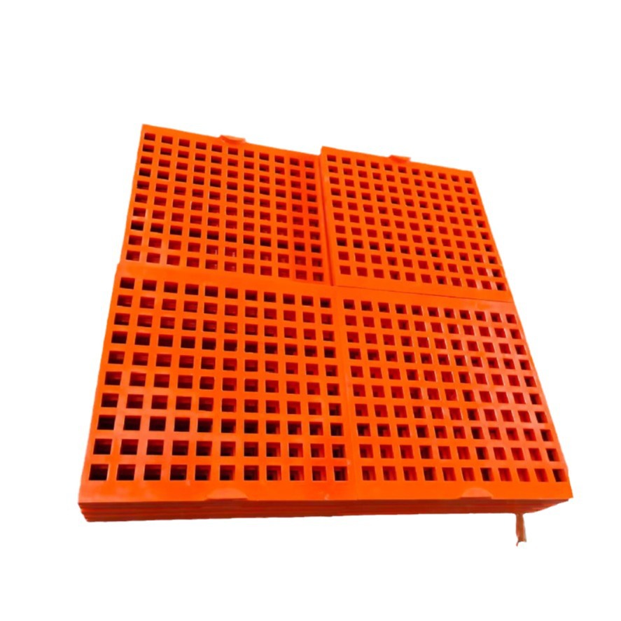Polyurethane Screen Mining Polyurethane Vibration Screen Plate Durable High-Frequency Mineral Sand Screen Selects High-Frequency Linear Screen