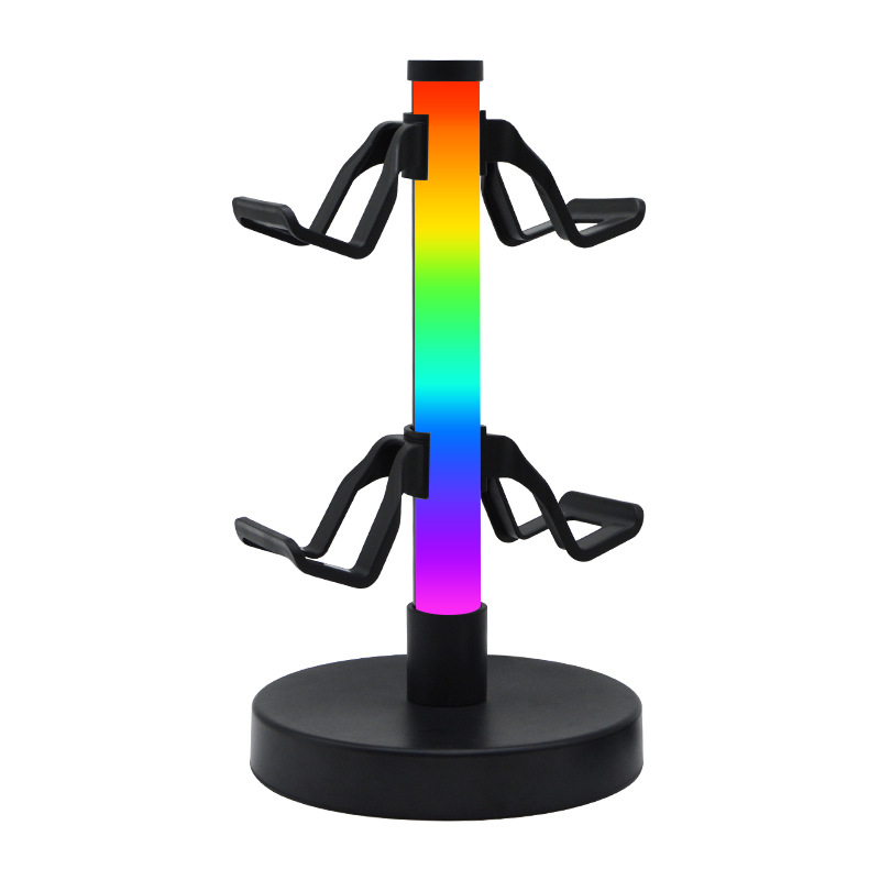 Desktop RGB Game Handle Hook Bracket Headset LED Pickup Atmosphere Light E-Sports Living Room Computer Bedroom