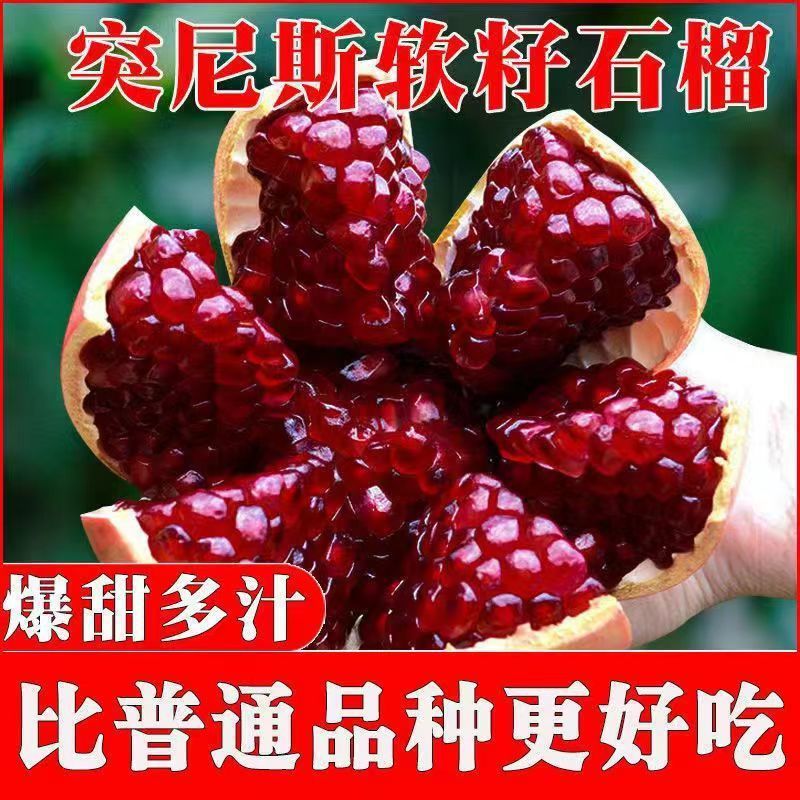 [Sweet] Tunisian Soft Seed Pomegranate Fruit Wholesale Will Be Fresh Pomegranate Seasonal Fruit for Pregnant Women