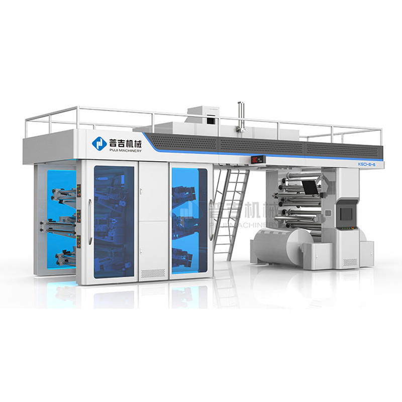 Кастомизированная машина для мягкой флексографической печати на пленке Opp, высокоскоростная печать на бумаге