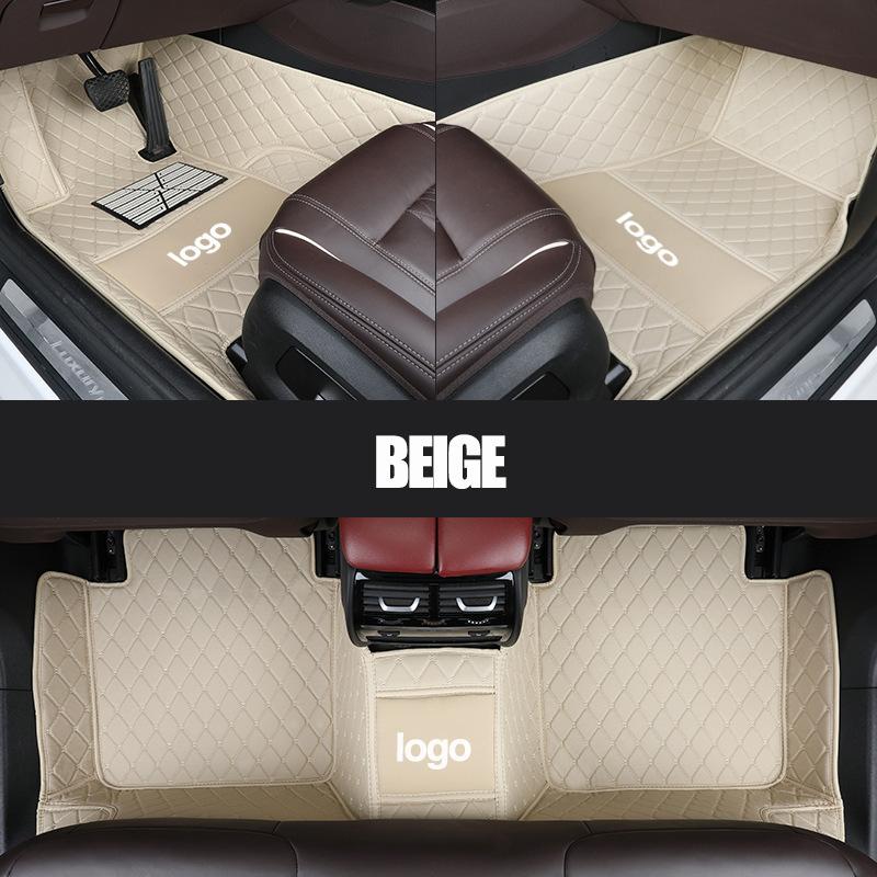 Car mats foreign trade Europe and the United States cross-border manufacturers right rudder car Amazon left rudder car fully surrounded by double silk ring mats