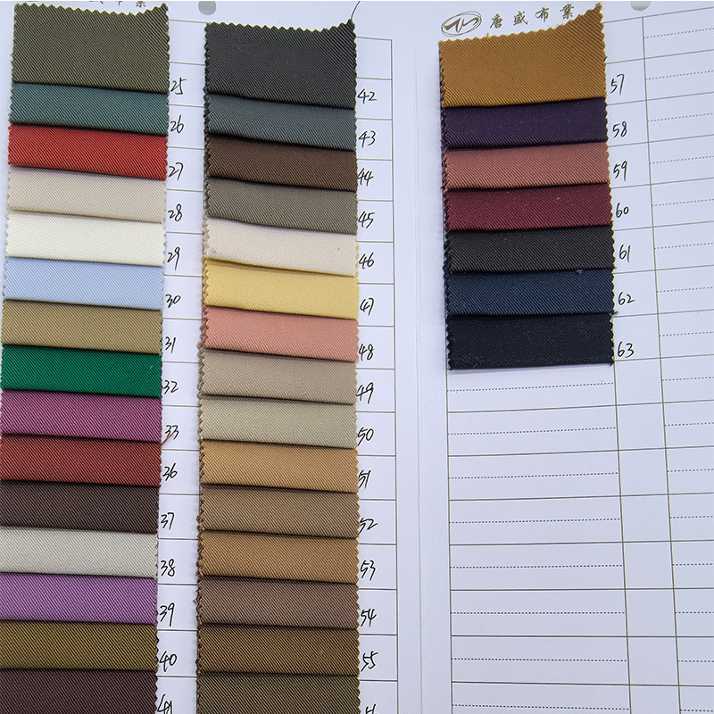Super soft lyocell cotton twill skin-friendly breathable 1/3 twill tansel cotton woven blended casual fashion fabric