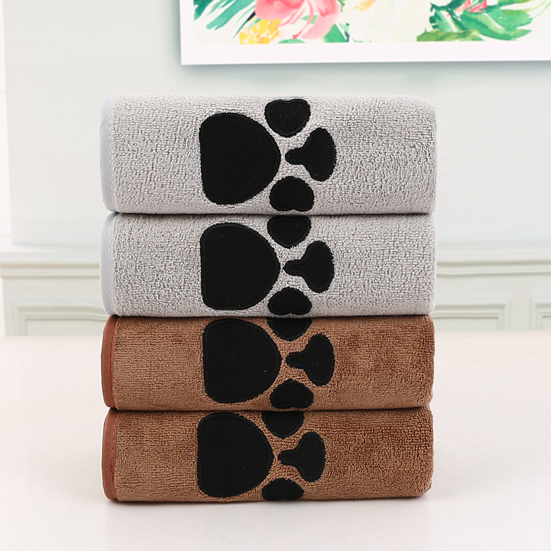 Foreign Trade Microfiber Towels Can Be Customized and Embroidered, Dry Hair Towels, Beauty Salon Towels, Wholesale Cross-Border Exports