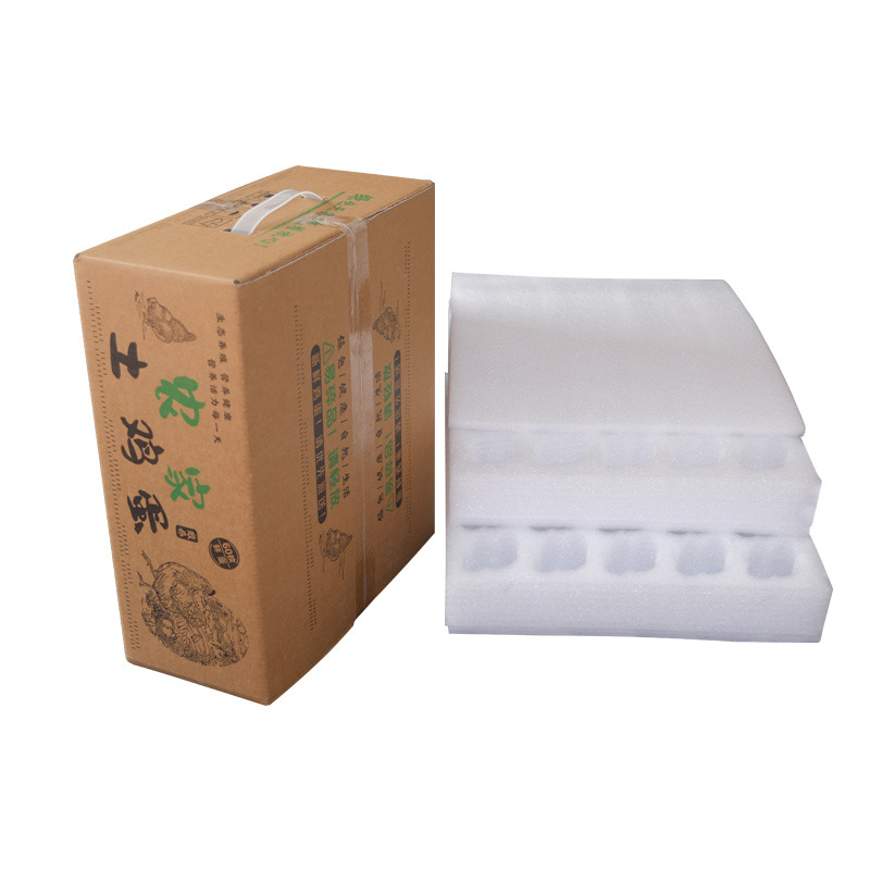 60-Piece Egg Packaging Express Box with Pearl Cotton Epe Egg Tray, Anti-Drop Carton Packaging Box, Factory Wholesale and Distribution
