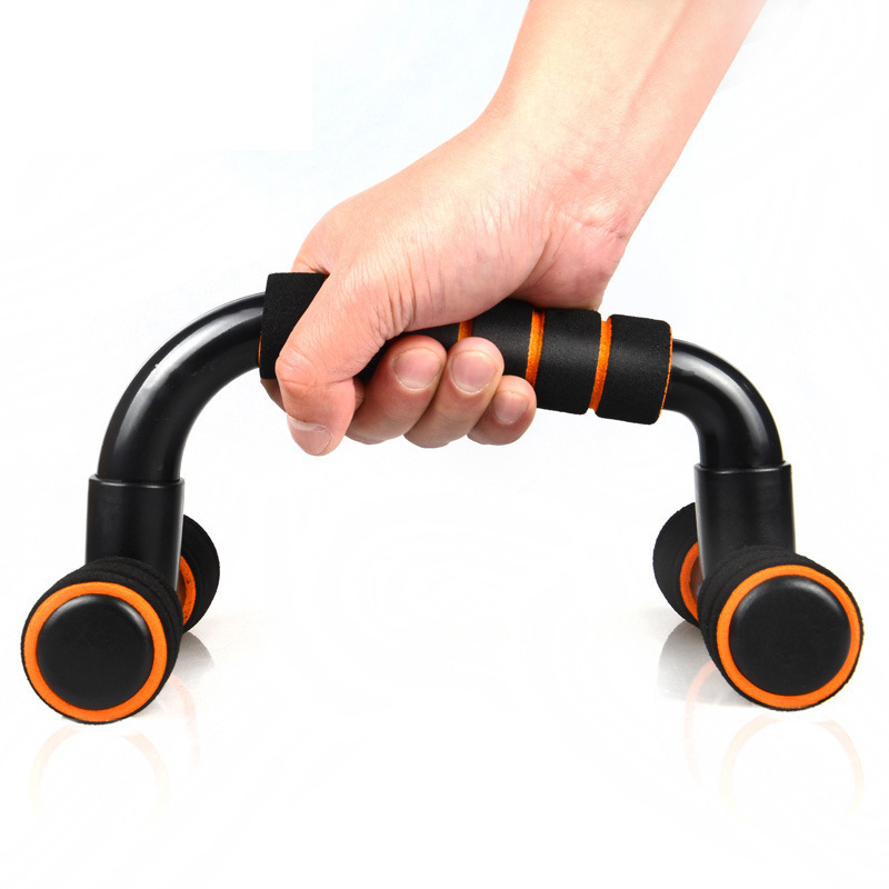 I-shaped push-up bracket fitness equipment chest muscle training household foam push-up H-shaped lying support bracket