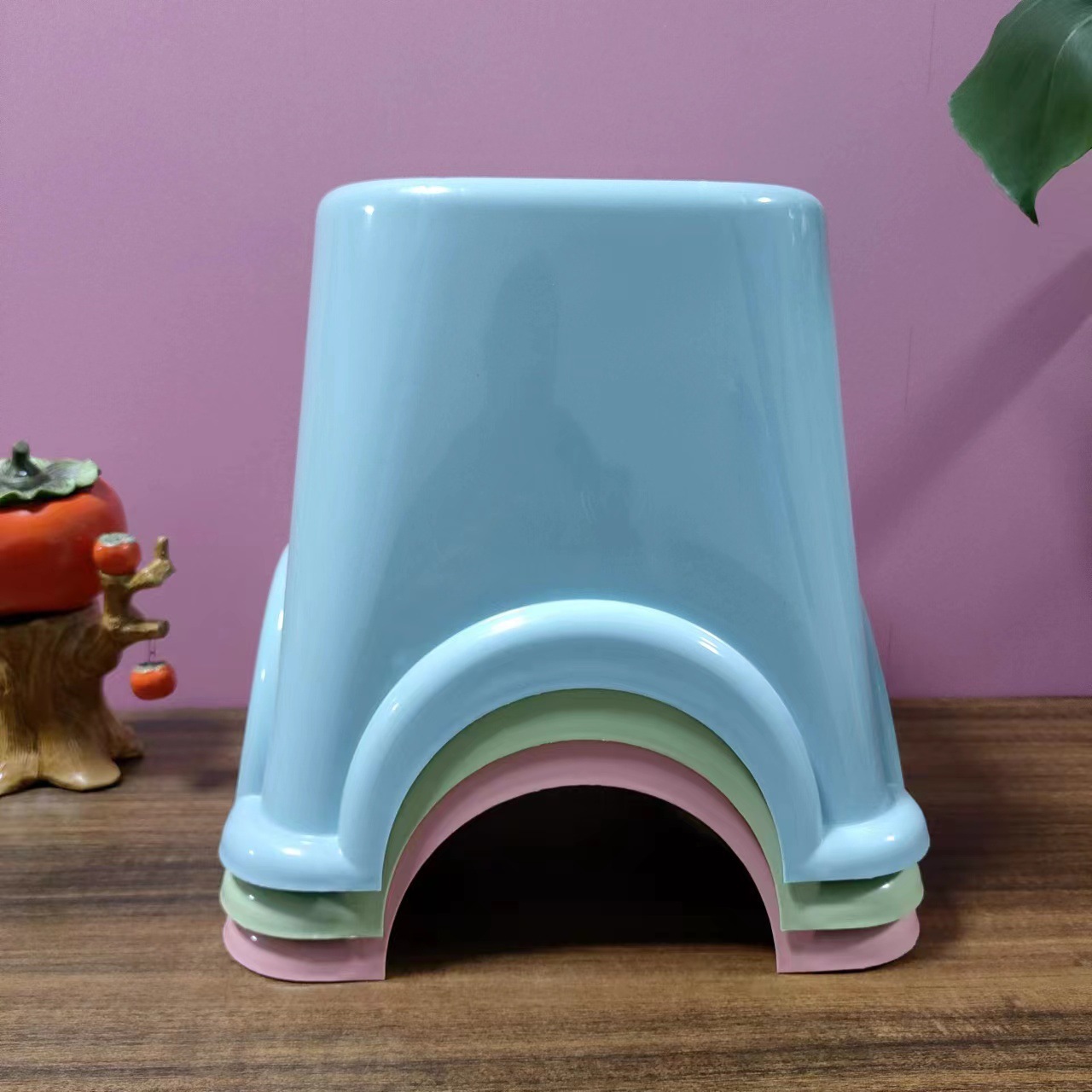 Directly from the Manufacturer, Thickened Massage Stool, Shoe-Changing Stool, Chair, Bathroom Stool, Can Be Stored