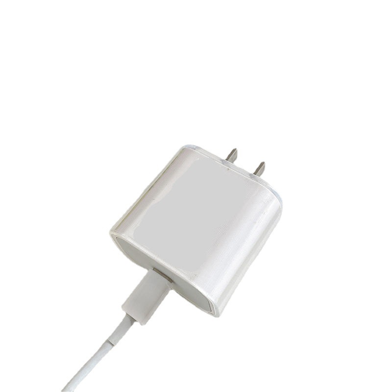 Suitable for Cartoon Apple 20W Charger Protective Case Transparent 18W Fast Charging iPhone Plug Data Cable Protective Case