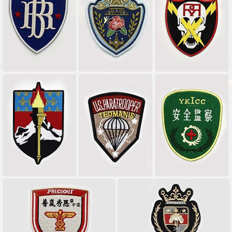 Кастомизированный вышитый текстильный патч, вышитый логотип, мультяшное животное, самоклеящийся патч, DIY милый 004