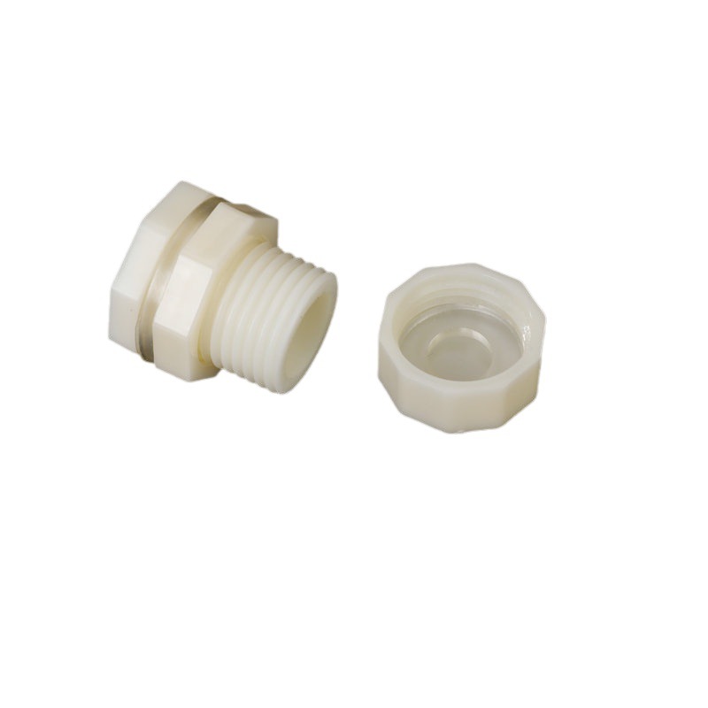 4 points outer wire ABS water tank connector manufacturer 4 points outer tooth connector humidifier inlet and outlet through connector