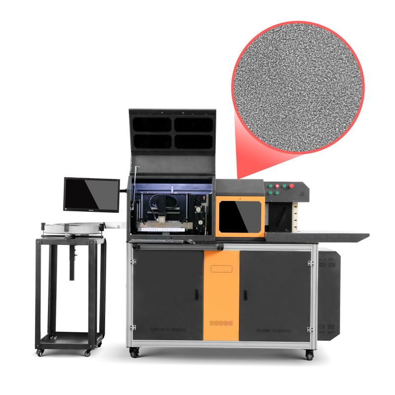 Full-automatic sawtooth word-writing machine cutting tooth word-writing machine word-writing machine working speed fast export version