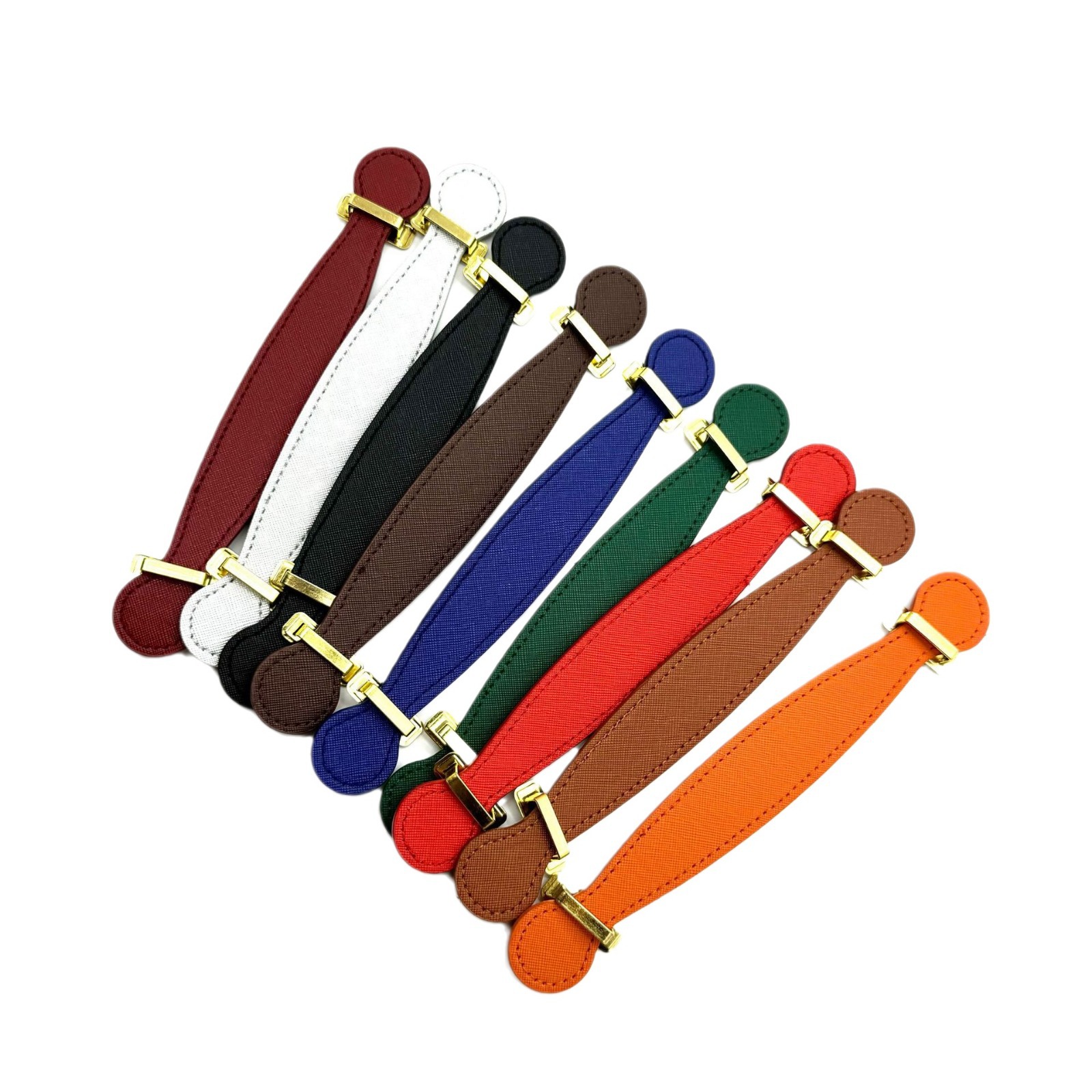 Handler with in stock wholesale packaging box handle leather handle handle handle ring gift box handle pu leather handle gift box handle