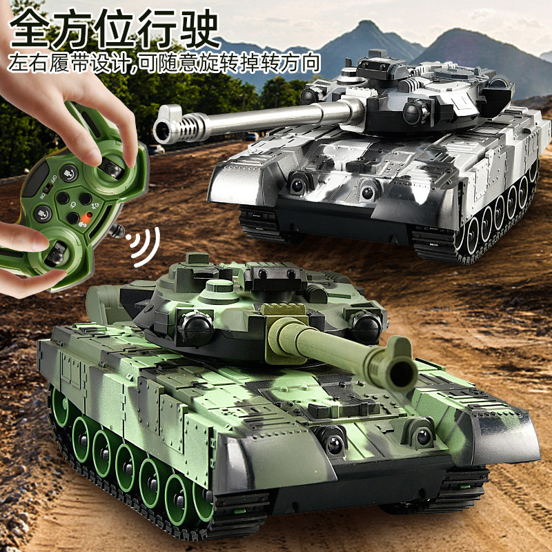 T90 remote control tank toy crawler type launchable water bomb military battle children armored car model cross border