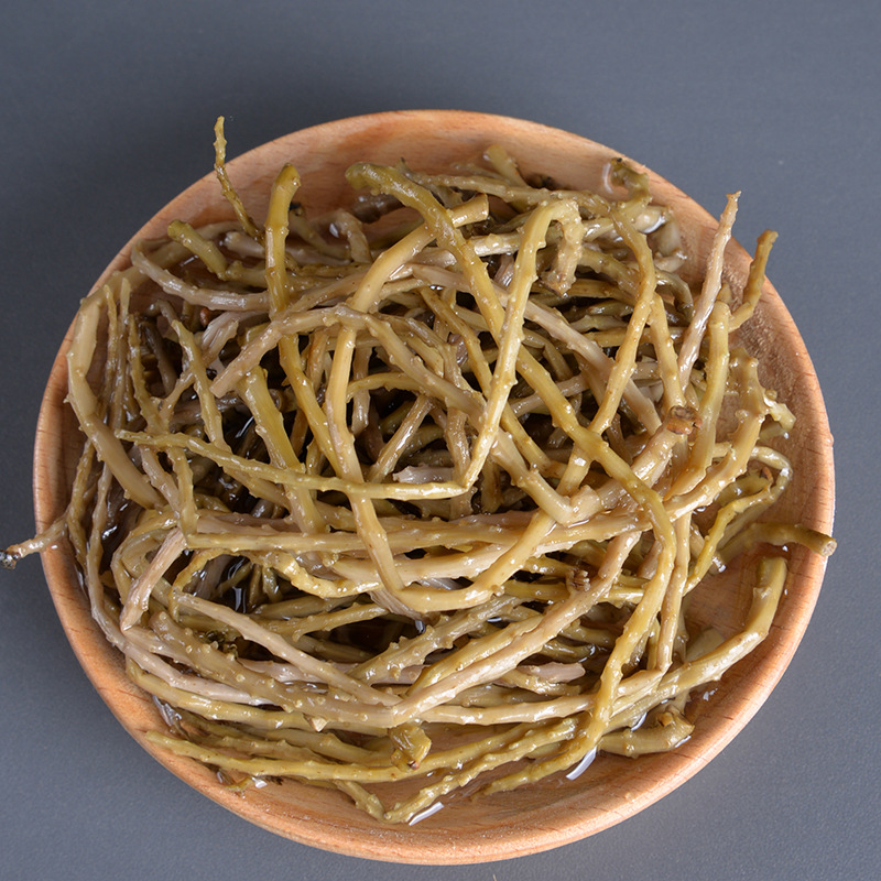 Whole Box of 10 Bags of Yunnan Specialty Water-Soaked Walnuts, Farm Specialty Wild Vegetables and Flowers Stir-Fried with Ham, Cold Dish