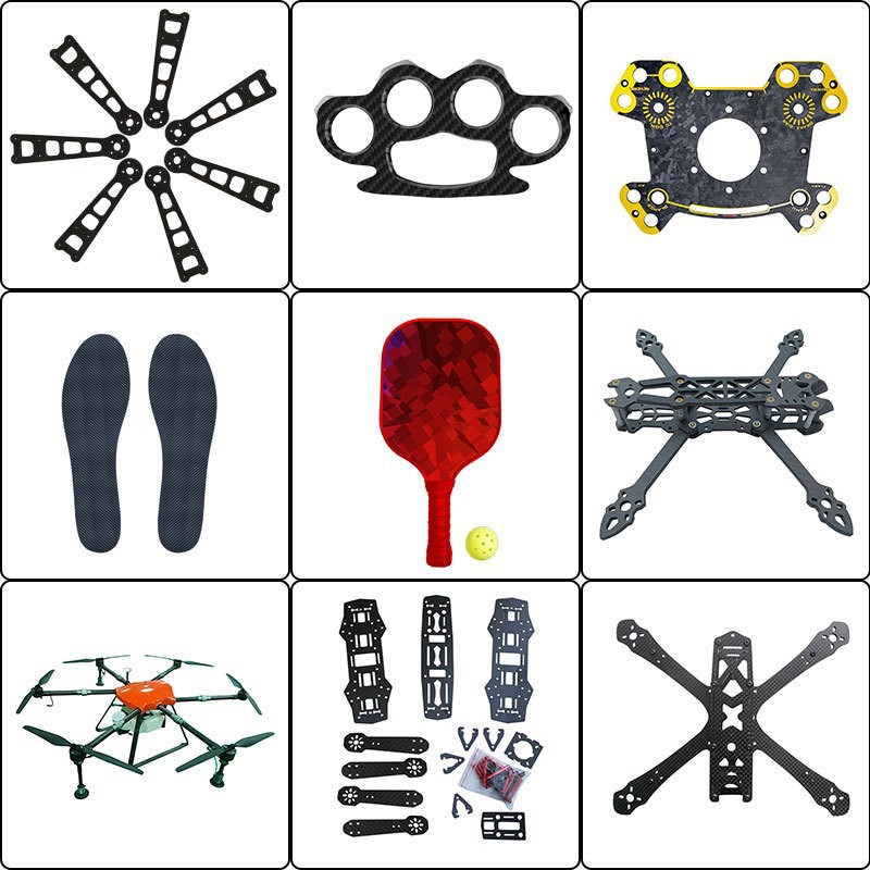 Shenzhen 3K Carbon Fiber Plate Carbon Fiber Sheet Carbon Fiber Products Flying Machine Accessories Factory Direct Supply