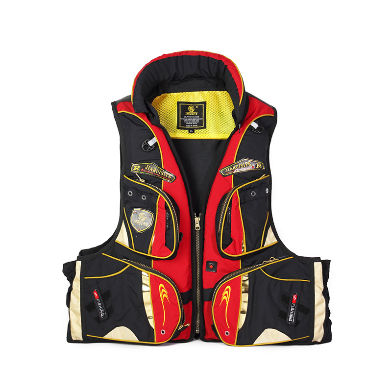 Cross-border wholesale sea fishing life jacket fishing suit adult multi-pocket fishing vest sanda fishing suit portable fishing vest