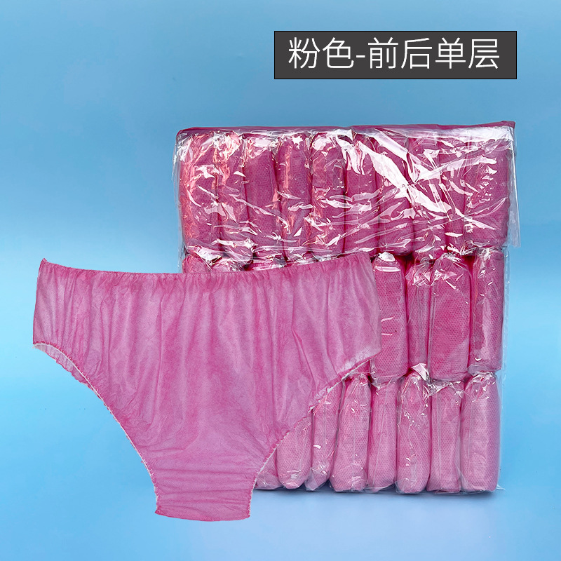 Wholesale disposable underwear beauty salon sweat steaming bath sauna shorts independent men's and women's non-woven large pants