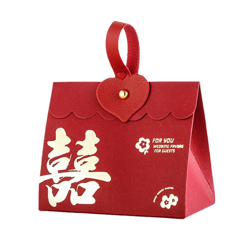 Wedding Candy Gift Box Finished Sugary Engagement National Style Special Return Gift Box Souvenir Wedding Engagement Special Gift Box