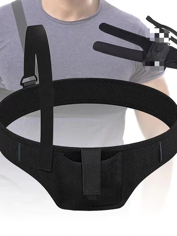 Factory direct supply men's and women's left and right universal slung underarm concealed elastic sports waist seal tactical hidden quick draw gun