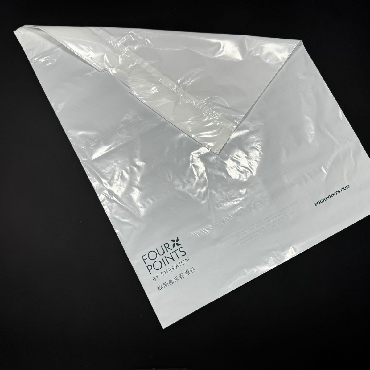 Disposable Hotel Pe Drawstring Laundry Bag Dry Cleaning Store Drawstring Storage Bag Machine Washable Special Laundry Room Clothing