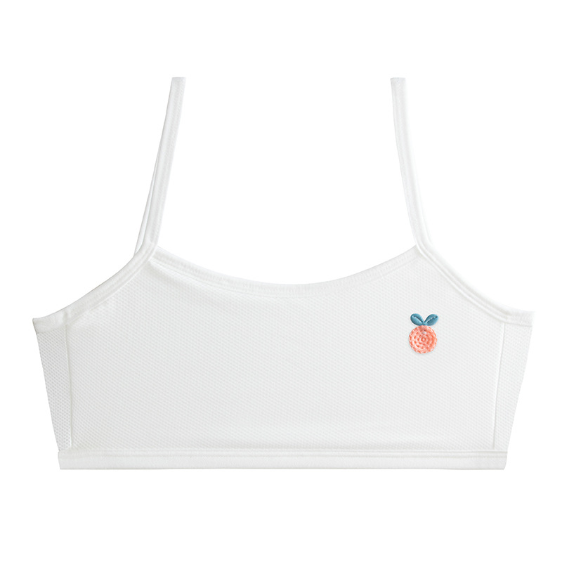 Girls' underwear development period summer thin primary school children 8-10-12-15 years old junior high school students little girl vest bra