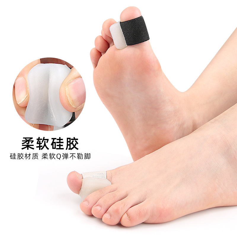 Thumb valgus orthosis big foot bone overlap toe separator SEBS soft stealth day and night wearable shoes
