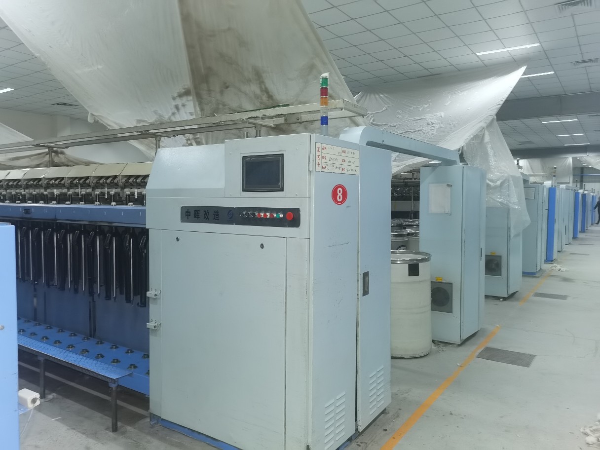 Manufacturers sell second-hand roving machines, second-hand Hongyuan 492C roving machines, 9 132 spindles, each upgraded