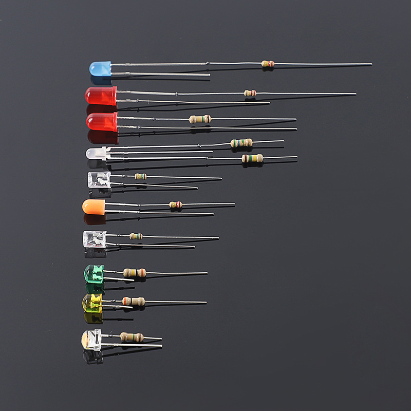 Factory Direct Supply in stock red yellow green blue white neon lamp assembly neon bulb with resistance indicator light electric welding neon lamp