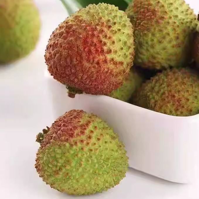 Frozen Sleeping Fresh Lychee Hainan Feizixiao Lychee Ultra-Low Temperature Frozen Locked Fresh Fruit Sf Free Shipping 0