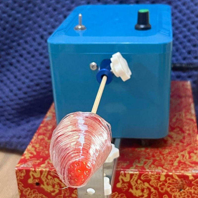 Creative Candied Hawthorn Making Wire Drawing Machine Complete Set of Equipment Wire Drawing Machine Fully Automatic Wire Winding Rotary Machine Wire Winding