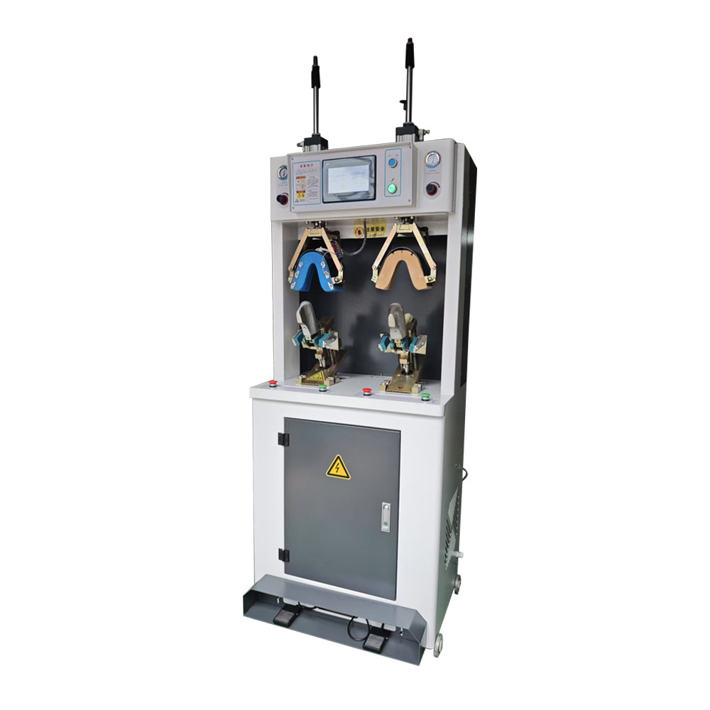 Guangzhou Manufacturer Directly Supplies Dual-Position Heel Shaping Machine, Single Cold and Single Hot Shaping Machine, Shoe Making Machine Equipment, Heel Shaping Machine