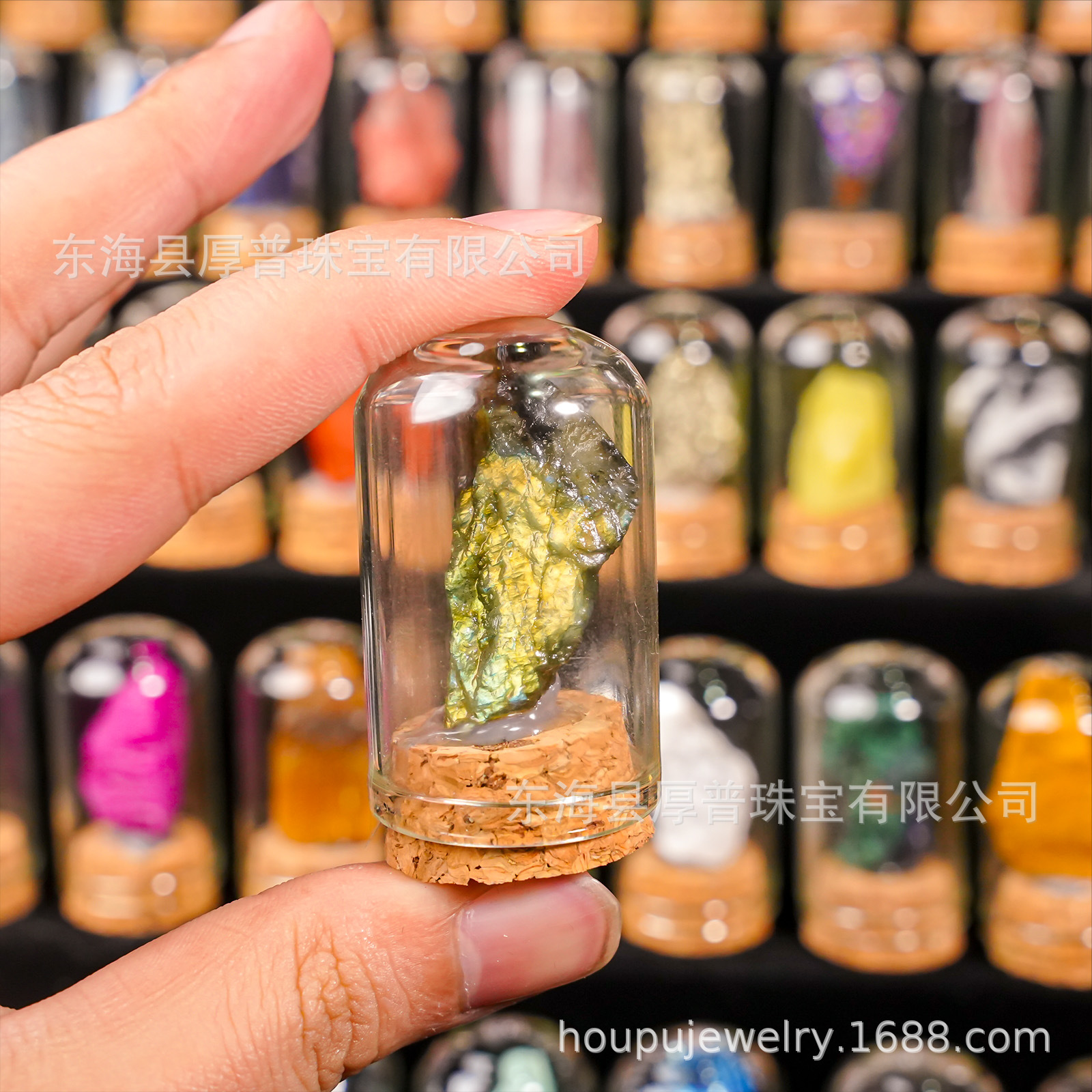 Natural Crystal Ore Specimen Ornaments Mineral Crystal Raw Stone Agate Rock Children's Popular Science Teaching Stone Wholesale