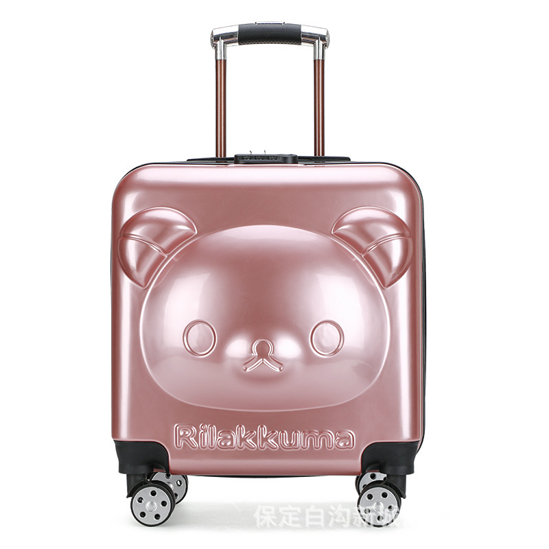 Children's trolley case spot wholesale 20 inch luggage suitcase 18 inch universal wheel cartoon cute boarding box