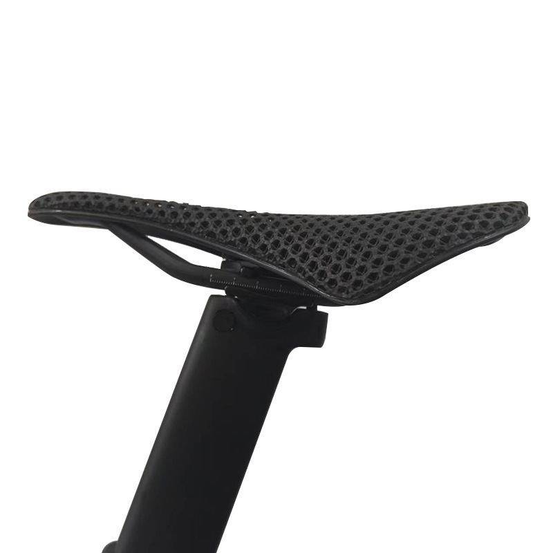 Pathfinder Full Carbon Fiber Road Bicycle 3D Printed Seat Cushion Mountain Bike Hollow Ultra-Light Racing Version Seat Bag