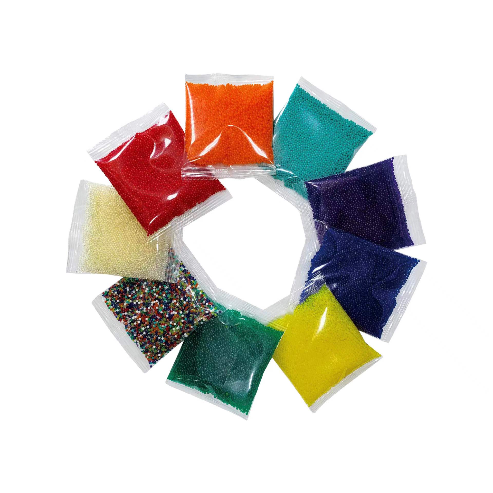 Absorbent Marbles 7-8mm Spongebob Crystal Bullet Soft Bullet Absorbent Beads Blisters Marbles Cross-border Amazon