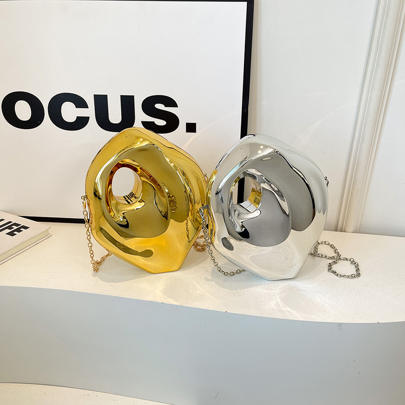 Quirky Luggage Cross-Border Acrylic Bag Women's Cross-Body Box Bag Stone Bag Banquet Summer Simple Evening