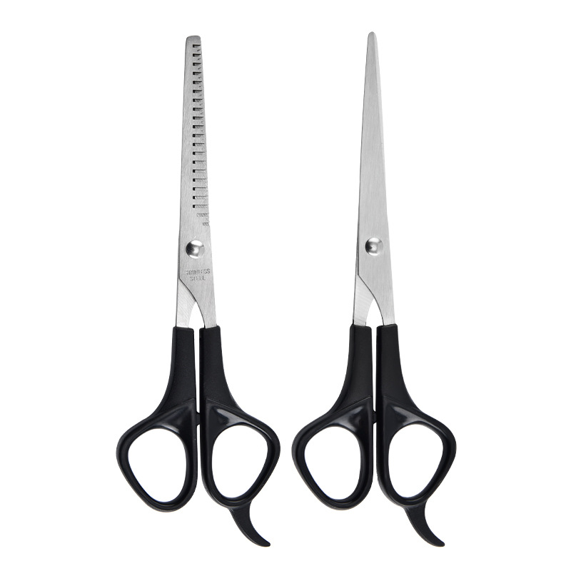 Hairdressing Scissors, Dental Scissors, Stainless Steel Household Bangs Hairdressing Scissors, Hair Trimming and Thinning Hairdressing Scissors